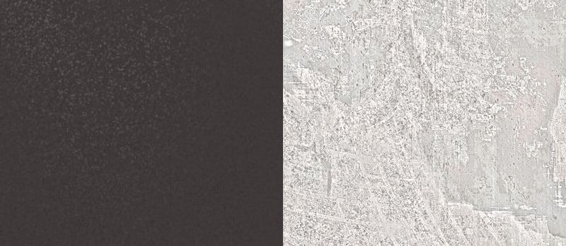 Цвет серо-коричневый, RAL 8019, покрытие глянец (полиэстер), в сочетании с материалом «Светлая штукатурка»
