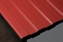 Профнастил С8 1200/1150x0,4 мм эконом, 3011 коричнево-красный глянцевый