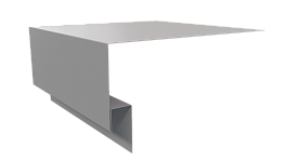 Планка околооконная 200х75х20 мм, 9003 сигнальный белый глянцевый