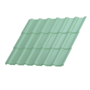 Профиль Феникс 1180/1100x0,4 мм, 6019 бело-зеленый глянцевый