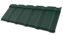 Металлочерепица Каскад 1195/1130x0,5 мм, 6005 зеленый мох матовый