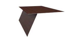 Планка карнизная фальц 130x80 мм, Дуб Кельтик 3D