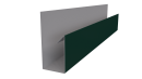 Планка П-образная 30x20x2000 мм, 6005 зеленый мох глянцевый