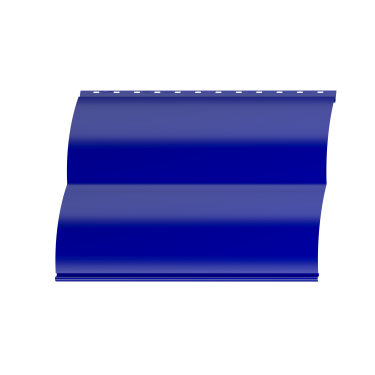 Металлосайдинг Блок хаус 383/355x0,5 мм, 5002 ультрамариново-синий глянцевый
