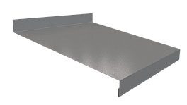 Отлив простой 20х200х20 мм, 1014 слоновая кость глянцевый