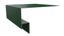 Планка околооконная Блок хаус 200х75х30 мм, 6002 лиственно-зеленый глянцевый