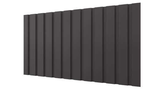 Профнастил С10 1155/1100x0,45 мм, 8019 серо-коричневый матовый
