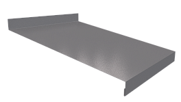 Отлив простой 20х250х20 мм, 7005 мышино-серый глянцевый