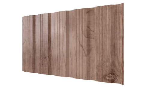 Профнастил К20 1195/1130x0,45 мм, Орех 3D