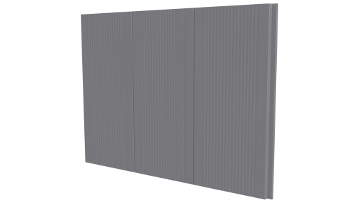 Лайн Про Гофр 200/176x0,45 мм, 7004 сигнальный серый глянцевый