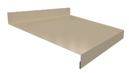 Отлив простой 20х150х20 мм, 1018 цинково-жёлтый глянцевый