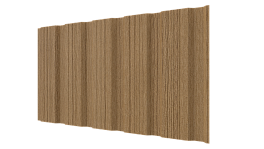Профнастил К20 1195/1130x0,45 мм, Орех 3D