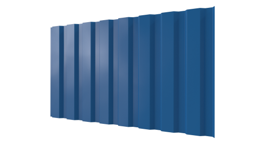 Профнастил С20A 1150/1100x0,5 мм, 5015 небесно-синий глянцевый