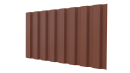 Профнастил С20A 1150/1100x0,45 мм, 8004 медно-коричневый матовый