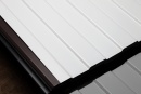 Профнастил С8 1200/1150x0,45 мм, 9003 сигнальный белый глянцевый
