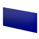 Профнастил С8 1200/1150x0,45 мм, 5002 ультрамариново-синий глянцевый