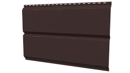 Л-брус 264/240x0,5 мм, 8017 шоколадно-коричневый PUR Pruf