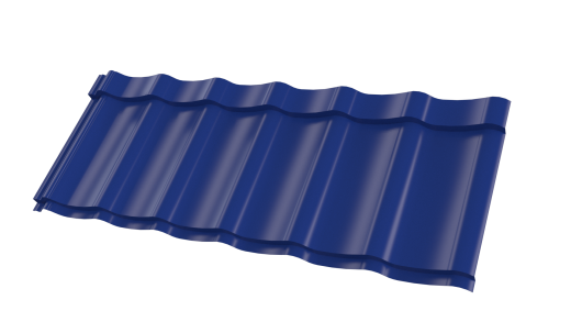 Профиль Феникс 1180/1100x0,4 мм, 5002 ультрамариново-синий глянцевый