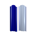 Штакетник Евротрапеция 117x0,4 мм, 5002 ультрамариново-синий глянцевый