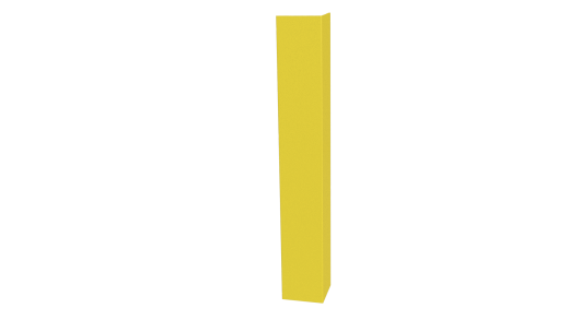 Планка угла наружного 50x50x2000 мм, 1018 цинково-желтый глянцевый