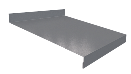 Отлив простой 20х200х20 мм, 7047 телегрей 4 глянцевый