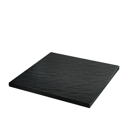 Шаговая плита ZKING 990x990x55, коллекция Stone, черный сланец