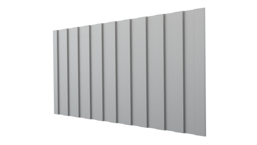 Профнастил С8 1200/1150x0,55 мм, цинк