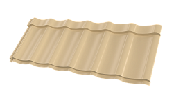 Профиль Феникс 1180/1100x0,45 мм, 1014 слоновая кость глянцевый