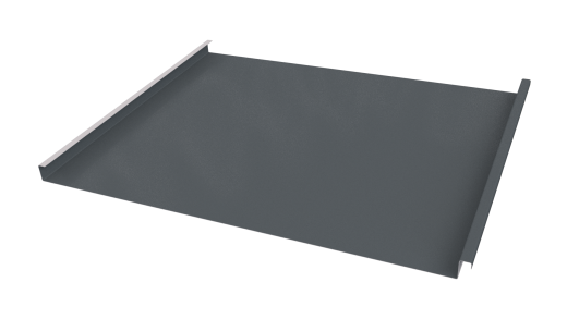 Фальцевая кровля 562/550x0,7 мм, 7011 железно-серый глянцевый
