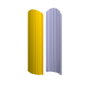 Штакетник Европланка Престиж 131x0,45 мм, 1018 цинково-желтый глянцевый
