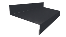 Отлив простой 20х70х20 мм, 7035 светло-серый глянцевый