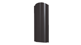 Штакетник Европланка 110x0,4 мм, 8019 серо-коричневый глянцевый