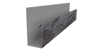 Планка П-образная 30x20x2000 мм, Морион 3D