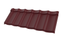 Металлочерепица Супермонтеррей 1180/1100x0,5 мм, 3005 винно-красный матовый