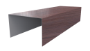 Крышка 40x65x40 мм, Античный дуб 3D