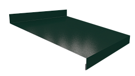 Отлив простой 20х200х20 мм, 6019 бело-зеленый глянцевый