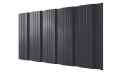 Профнастил К20 1185/1120x0,3 мм, 7024 графитовый серый глянцевый