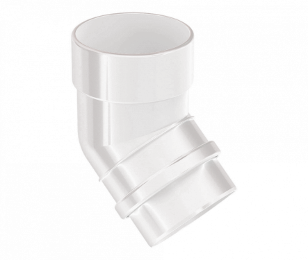 Колено 45⁰, 85 мм, 8017 шоколад