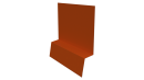 Планка стартовая фальц 135x30x55 мм, 2004 оранжевый глянцевый