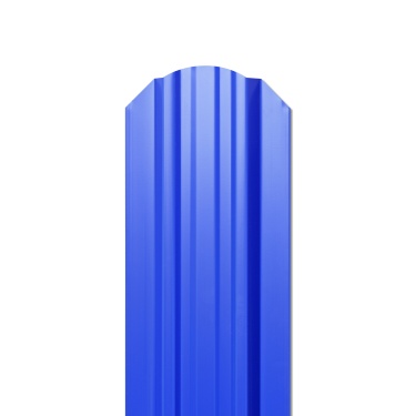 Штакетник Евротрапеция 117x0,5 мм, 5002 ультрамариново-синий глянцевый