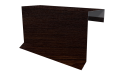 Планка торцевая фальц 65x97 мм, Antique wood