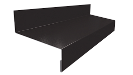 Отлив простой 20х50х20 мм, 9002 светло-серый глянцевый