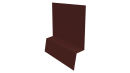 Планка стартовая фальц 135x30x55 мм, 3009 оксид красный глянцевый