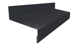 Отлив простой 20х50х20 мм, 7035 светло-серый глянцевый