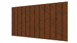 Профнастил С10 1155/1100x0,45 мм, Картэн