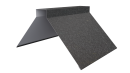 Конёк фигурный 150x150x2000 мм, Картэн тёмный