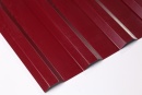 Профнастил С20B 1150/1100x0,65 мм, 3005 винно-красный глянцевый