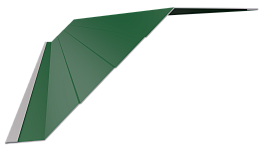 Забор жалюзи Ламель Юкка 110x0,45 мм, 6029 мятно-зеленый глянцевый