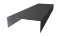 Крепежная планка 10x40x10 мм, Картэн тёмный