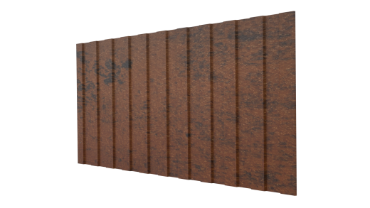 Профнастил С8 1200/1150x0,45 мм, Картэн
